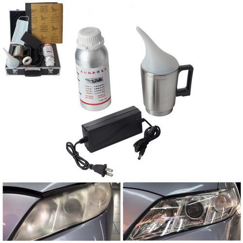 Набор для химической полировки автомобильных фар с кейсом и паровой обработкой Харьков - изображение 1