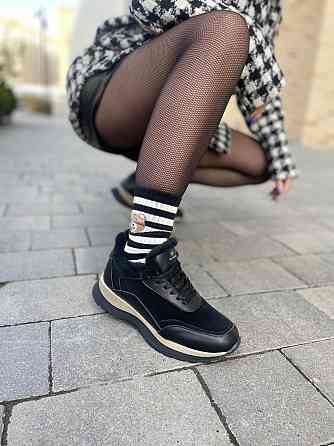 Ditas Кросівки жіночі DITAS MK-15 чорні (зима, шкіра+замша натуральна) (5310) 38р.39р.40р. 38 Коломия