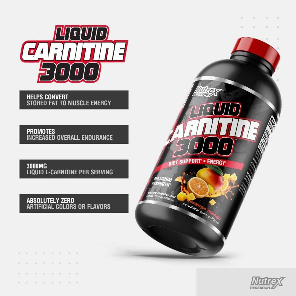 Liquid Carnitine 3000 473 ml (Berry Blast) Луцьк - фото 4