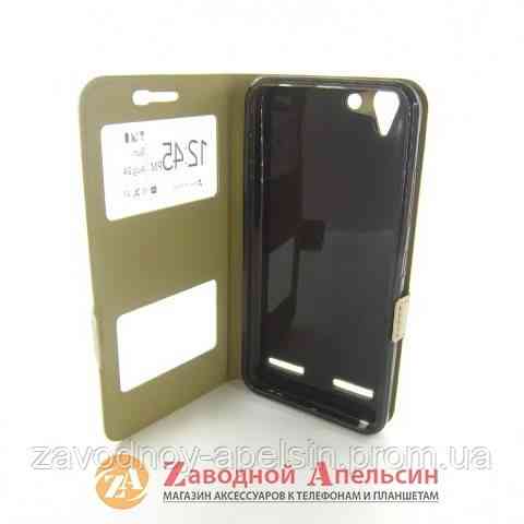 Чохол книжка Lenovo A6020 K5 Smart Case golden Одеса