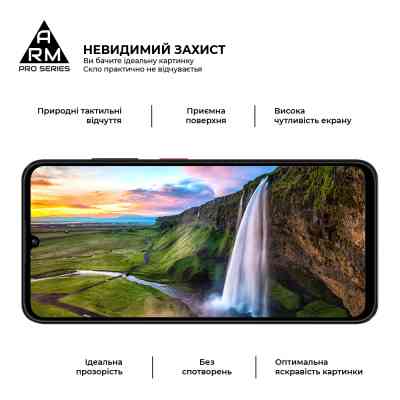 Скло захисне Armorstandart Pro ZTE Blade A35 4G / A55 4G Black (ARM81349) Вінниця