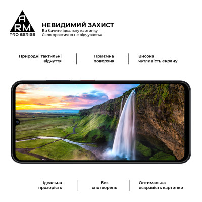 Стекло защитное Armorstandart Pro ZTE Blade A35 4G / A55 4G Black (ARM81349) Винница - изображение 4