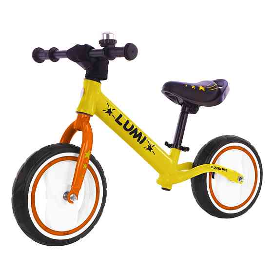 Біговел BALANCE TILLY 12" Lumi T-212521 Yellow Кривий Ріг