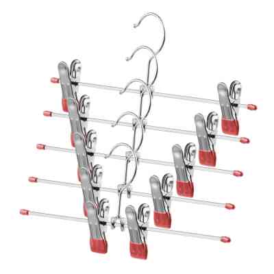 Плічка Ardesto Металеві З прищіпками для штанів Червоний 30 см 5 шт. (ARHC2805RC) Вінниця