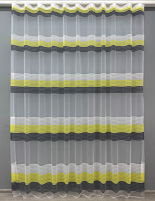 Тюль фатин полосы, коллекция 