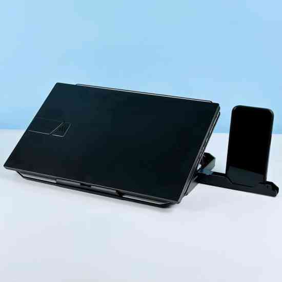 Підставка для ноутбука з охолодженням та утримувачем для телефону RGB light White Вінниця