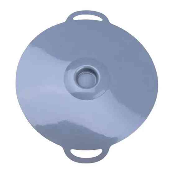 Универсальная многоразовая силиконовая крышка 32x28 см серый Киев