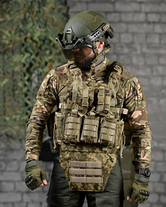 Якісна плитоноска Attack STATIX піксель ДЛ6478 Одеса - фото 1