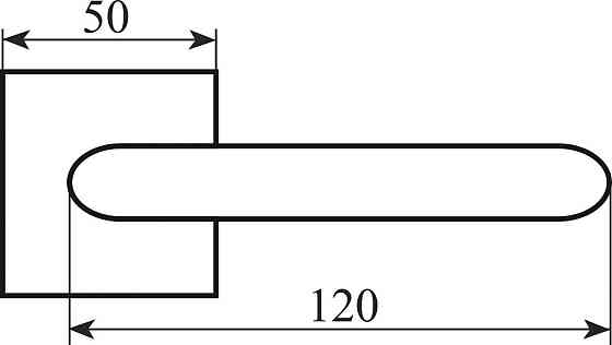 Ручка Fimet GIORGIA 169-211В F.04 хром ф/с Киев