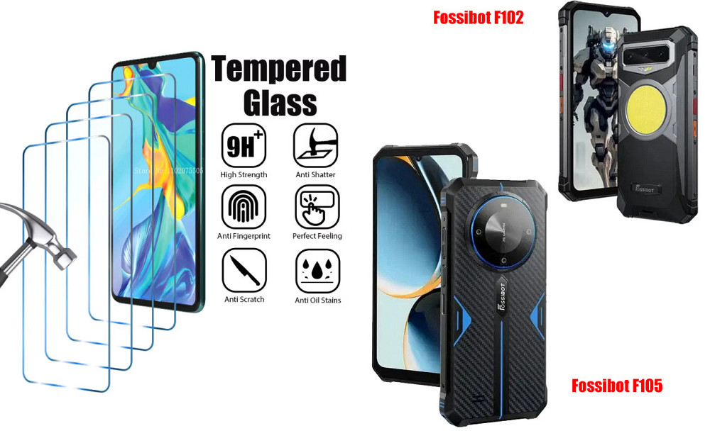 Захисне скло ArmorGlass для Fossibot F102, Fossibot F105 – стійке до подряпин та ударів Київ - фото 1