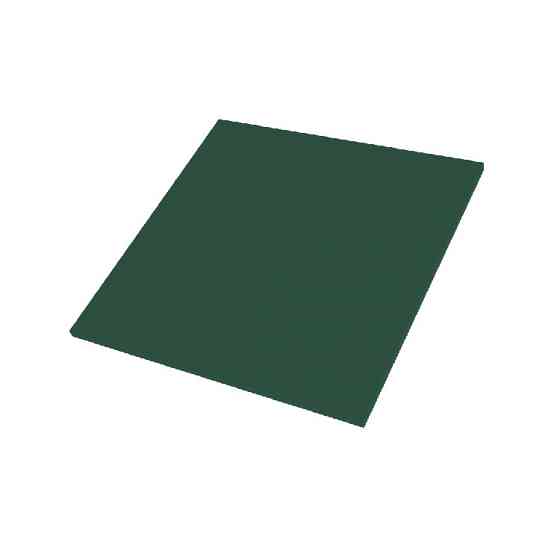 Акриловий квадрат зелений 3мм 250х250мм Київ