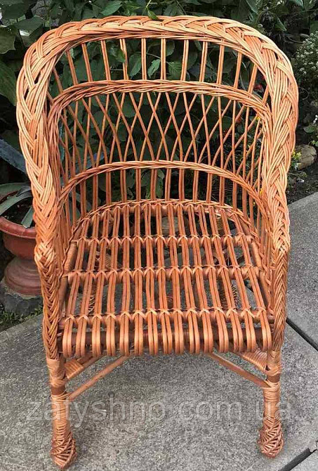 Кресло плетеное с натуральной лозы Киев - изображение 4