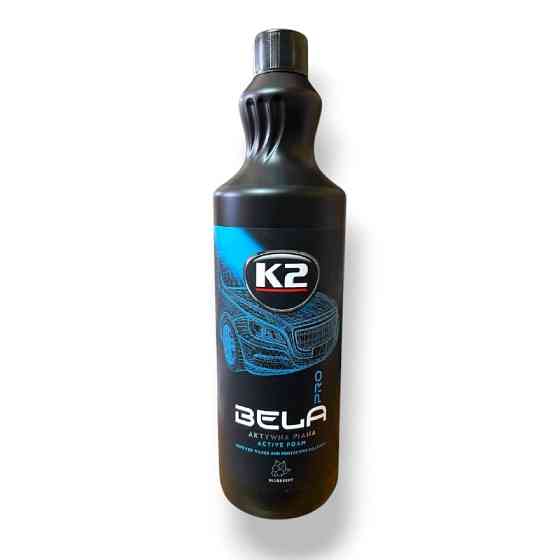 Активна піна K2 Bela PRO Blueberry 1 л, концентрат для безконтактної мийки авто Чортків