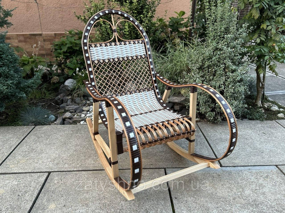 Кресло качалка плетеная интересная Киев - изображение 2