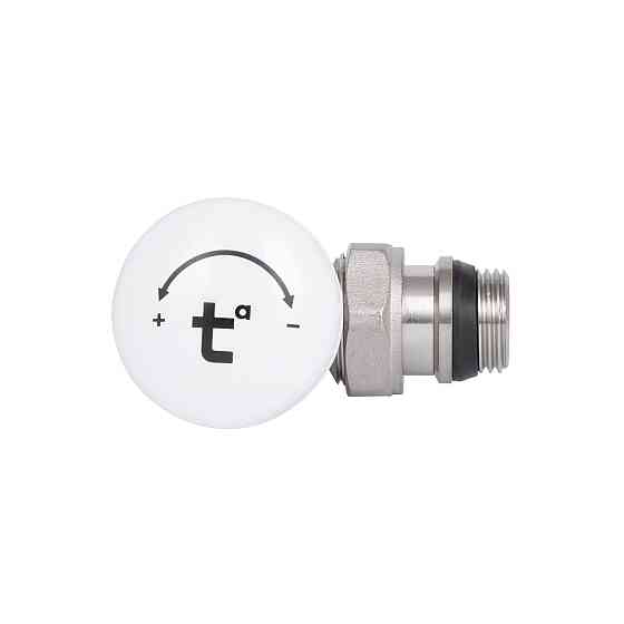 Кран радіаторний Thermo Alliance Standart Powerful 1/2" з антипротіканням кутовий SF232W15 Київ