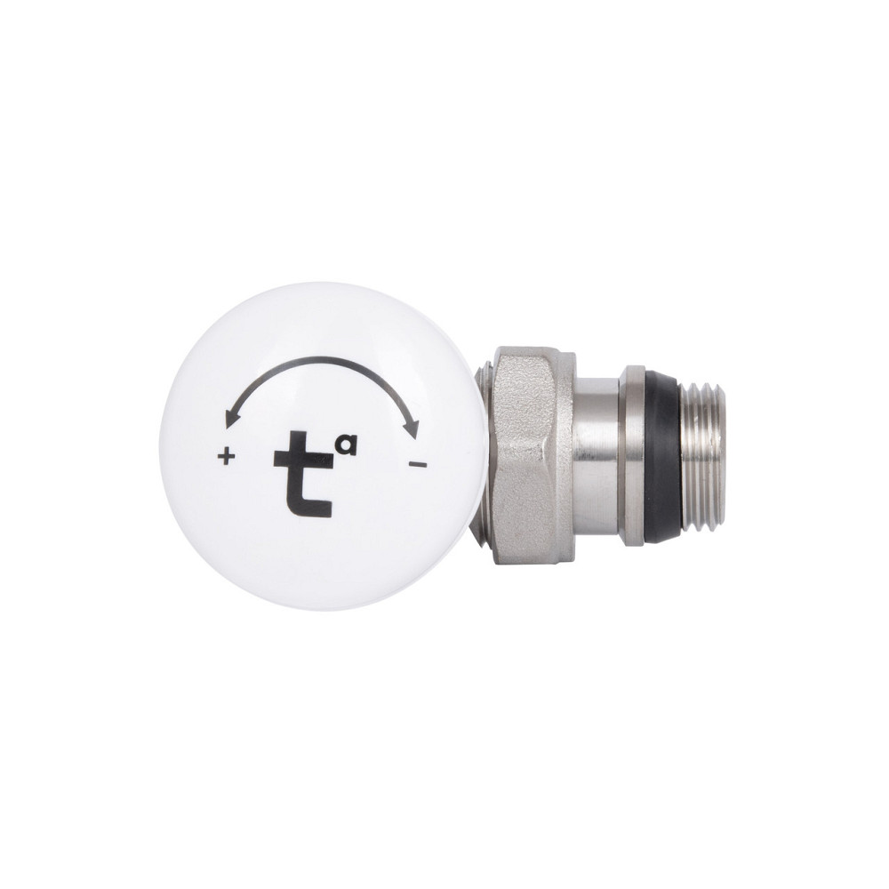 Кран радіаторний Thermo Alliance Standart Powerful 1/2" з антипротіканням кутовий SF232W15 Київ - фото 6