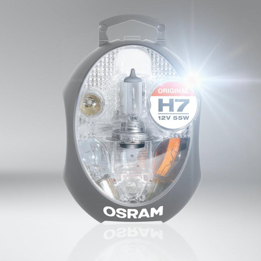 Комплект запасних ламп для легкових автомобілів OSRAM CLK H7 Харків - фото 1