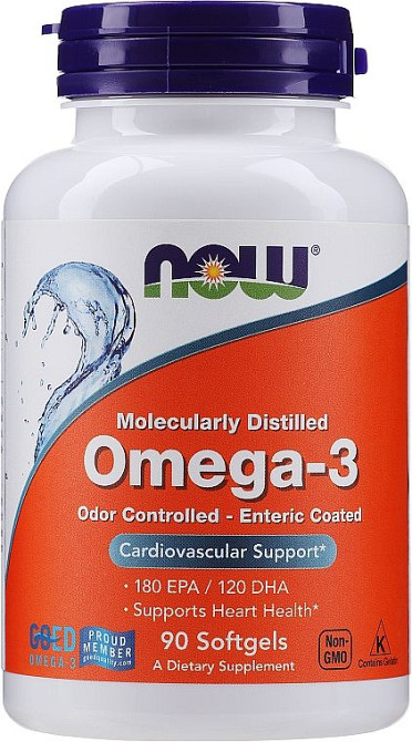Омега-3 поддержка сердца (Omega-3 180 EPA/120 DHA) 90 капсул Киев - изображение 1
