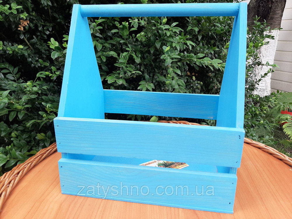 Ящик из дерева для цветов Киев - изображение 5