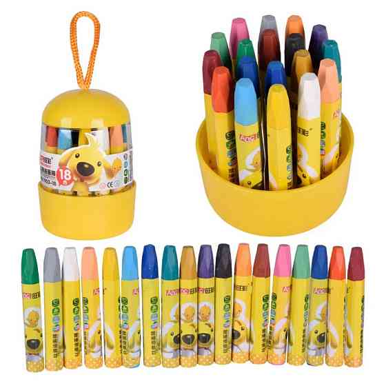 Набор детских восковых мелков CE150408 в наборе 18 цветов Винница