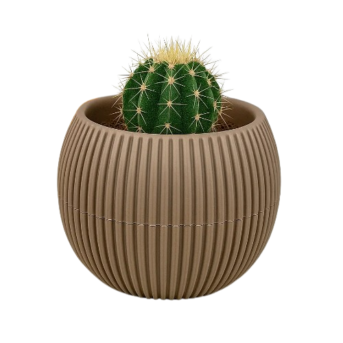 Вазон Mergan Saksi 0,35л коричневий ELIF Житомир