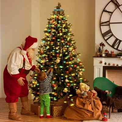 Гирлянда ColorWay Каскад LED 98 7 x 1.5 м 8 функций (CW-G-98L71CUMC) Винница