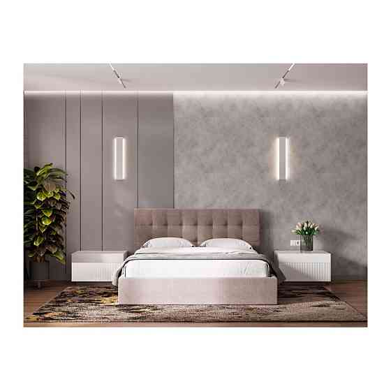 Кровать Chester NewDesign Simple Comfort с нишей для белья 180x200 светло-розовый Киев