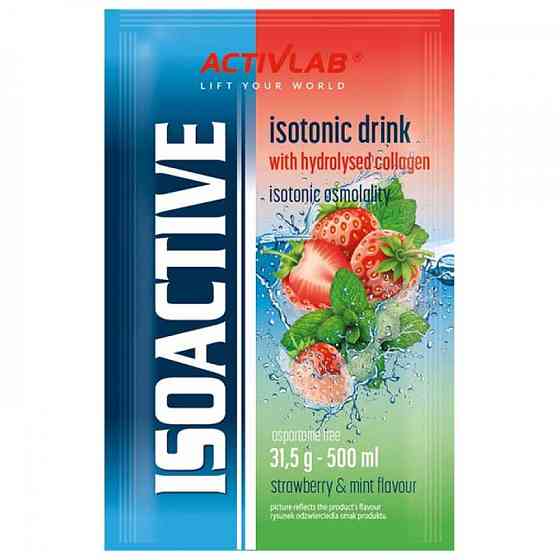 Iso Active  31,5g 1sachet (Strawberry &amp; mint) Луцьк
