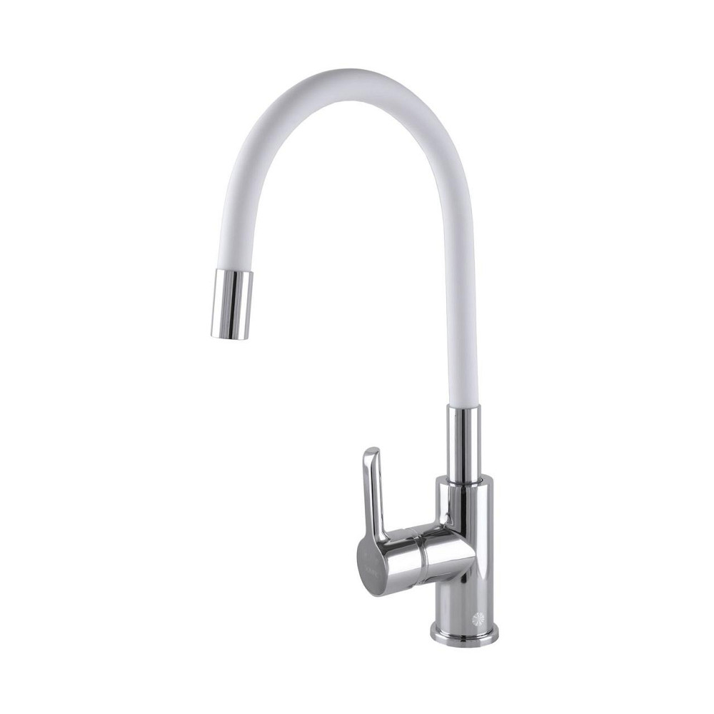 Смеситель для кухни DOMINO PRESTIGE DPS-203SLR-WHITE (000022594) Киев - изображение 2