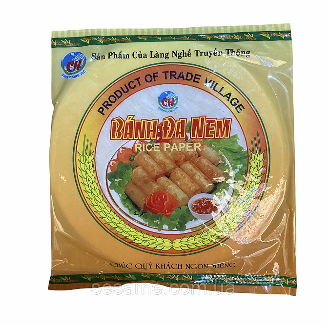 Рисовая бумага Banh Da Nem 250г, диаметр 22см Харьков - изображение 1