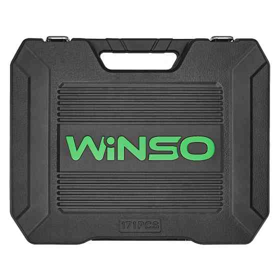Професійний набір інструментів в кейсі Winso Pro 1/2", 1/4", 3/8" 72T, CR-V, 171од. Львів