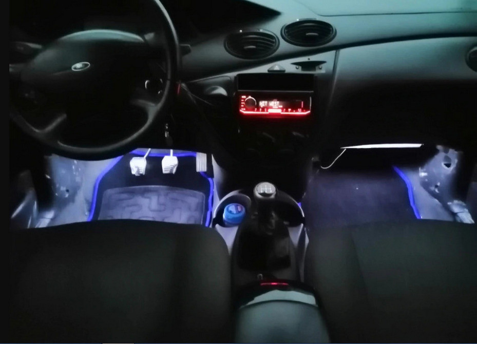 Світлодіодне підсвічування салону Біле Київ - фото 3