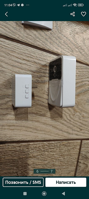 Tuya Відеодомофон Smart life дзвінок на телефон бездротовий Wi-Fi Київ - фото 6