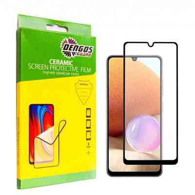 Стекло защитное Dengos Ceramic Film Samsung Galaxy A33 (black) (TGCF-16) Винница
