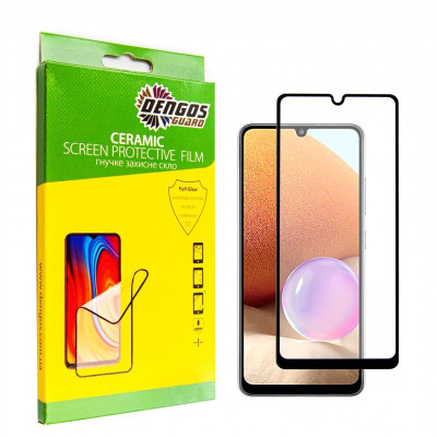 Стекло защитное Dengos Ceramic Film Samsung Galaxy A33 (black) (TGCF-16) Винница - изображение 1