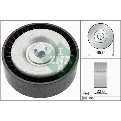 Натяжитель ремня с роликом INA 532 0667 10 Винница - изображение 1