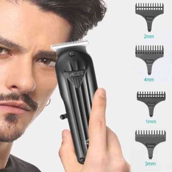 Бритва триммер для бороди VGR V-982, Електробритва з насадками для бороди Бритва триммер чоловіків PC-21 Львів