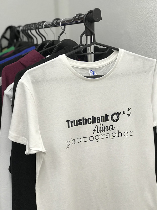 Футболка для фотографа с индивидуальным дизайном. Черновцы - изображение 2