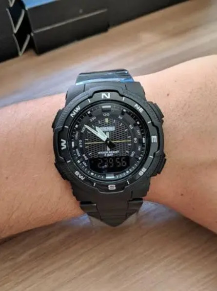 Чоловічий годинник Skmei 1370 Marshal Чорні Вінниця - фото 7