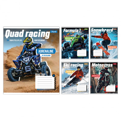 Зошит 1 вересня Hobby А5 24 аркушів лінія (768195) Вінниця - фото 1