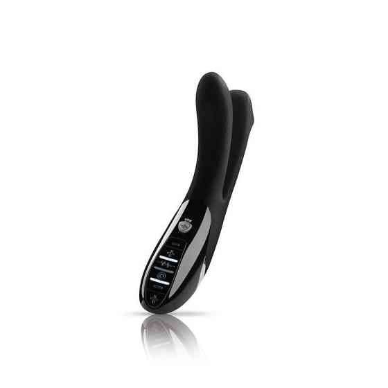 Вібратор подвійний з електростимуляцією Mystim Tingling Aparte eStim Black, міостімулятор Sex Aura Київ