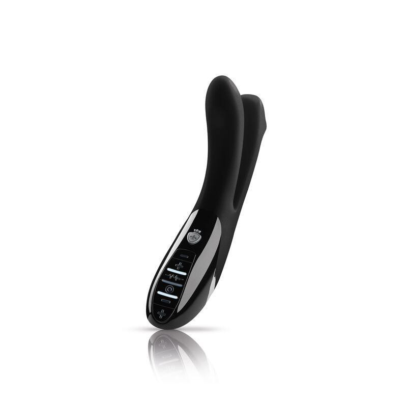 Вібратор подвійний з електростимуляцією Mystim Tingling Aparte eStim Black, міостімулятор Sex Aura Київ - фото 1