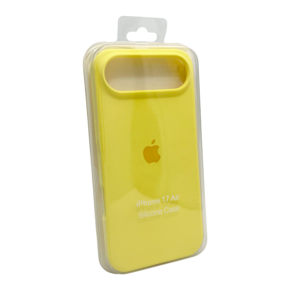 Чохол для смартфона Silicone Full Case AA Open Cam for Apple iPhone 17 Air 4,Yellow Киев - изображение 2