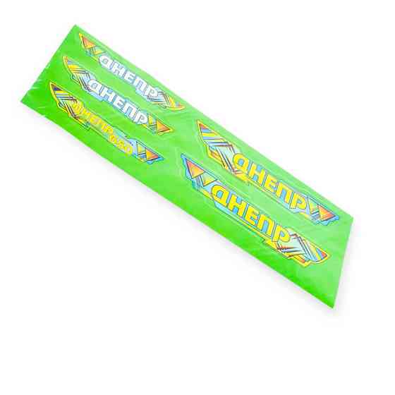 Наклейка (5 шт, зеленый) Днепр Мукачево