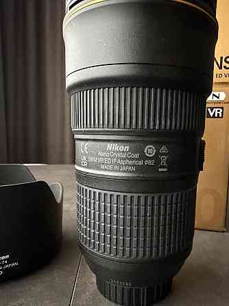 Обʼєктив Nikon Nikkor AF-S 24-70 mm f/2,8E ED VR Киев