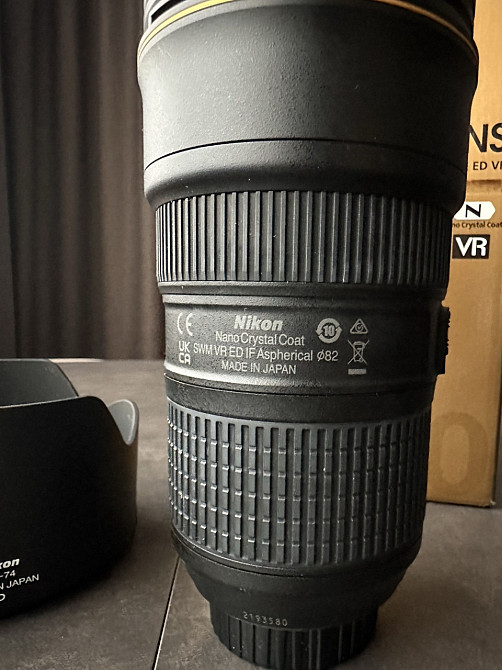 Обʼєктив Nikon Nikkor AF-S 24-70 mm f/2,8E ED VR Київ - фото 5