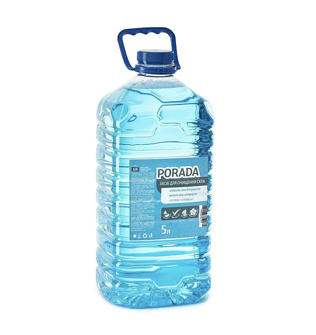 PORADA миючий засіб для скла та дзеркал Blue 5 л Виноградов - изображение 1