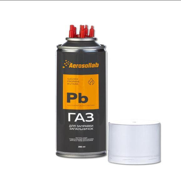 Газ для запальничок Aerosollab Pb 200 мл Дніпро - фото 1
