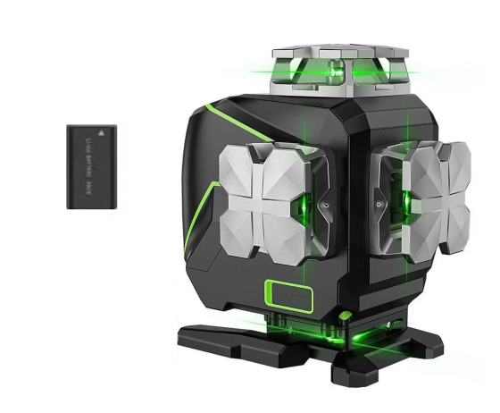 Лазерний рівень нівелір Huepar S04CG Premium відкалібрований (1 акумулятор) Вінниця