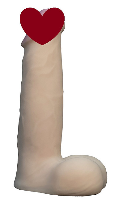 Насадка для страпона тілесна EGZO CIBERSKIN NSTR16 ( 17,5 см х 4 см ) Sex Aura Київ - фото 1